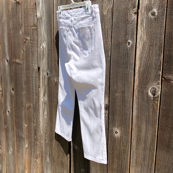 Great Northwest Indigo white crop pants size 10 - Picture 13 of 16